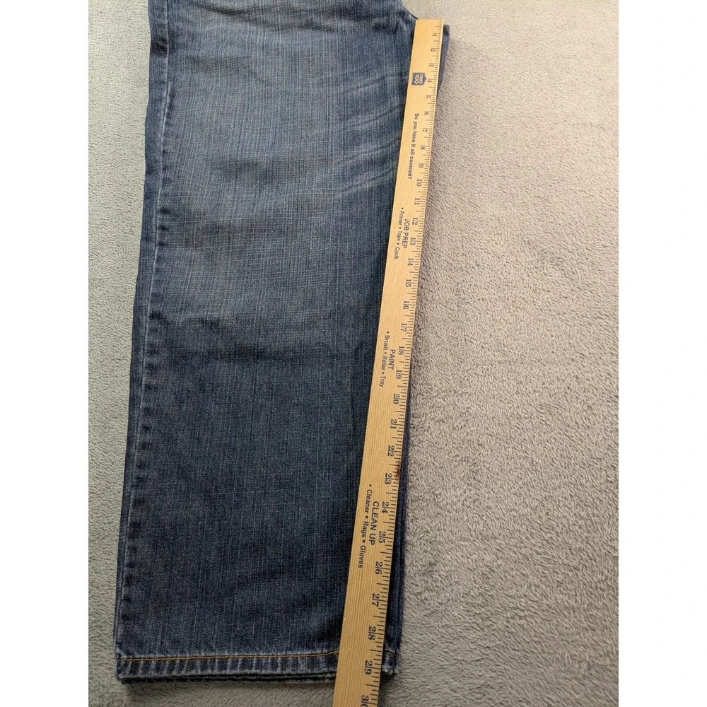 Levis 550 Relaxed Fit Tapered Leg Blue Denim Jeans Mens 46x30 Medium Wash
